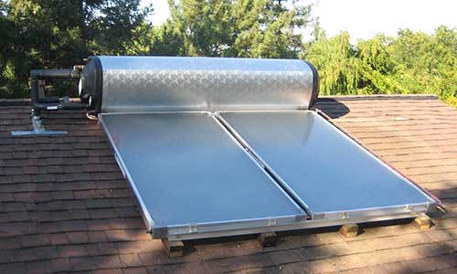 MONEY SAVER: Using a solar water heater can help cut down on energy use.