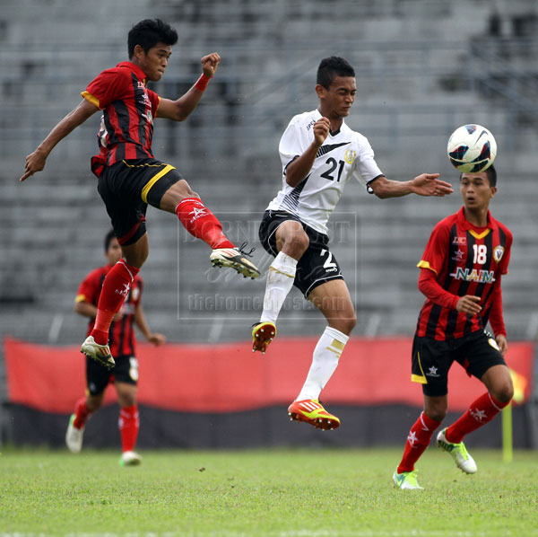 GIVE THEM TIME: File photo of Sarawak players in a recent President’s Cup match.