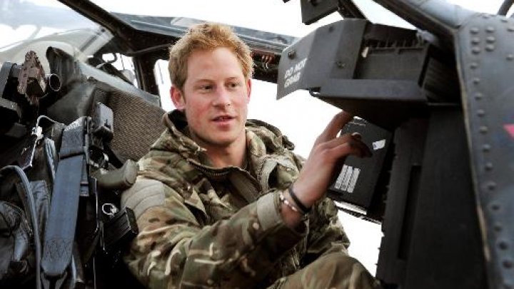Britain's Prince Harry photographed at Camp Bastion in Afghanistan's Helmand Province on December 12, 2012 -© Pool/AFP/File 
