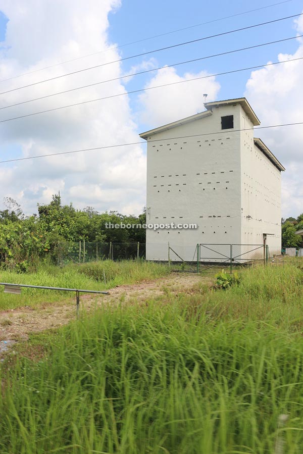 Swiflet houses are not a rare sight in the central region.