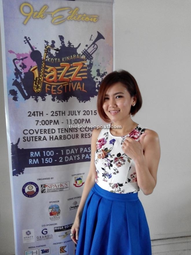 Penang-born Chinese jazz-pop songstress, May Mow.