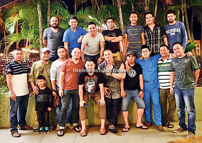 Joe (back, third left) and Ismadi (front, fifth right) with their fellow ‘Class of 96’ Thomians striking a group pose during their first reunion.