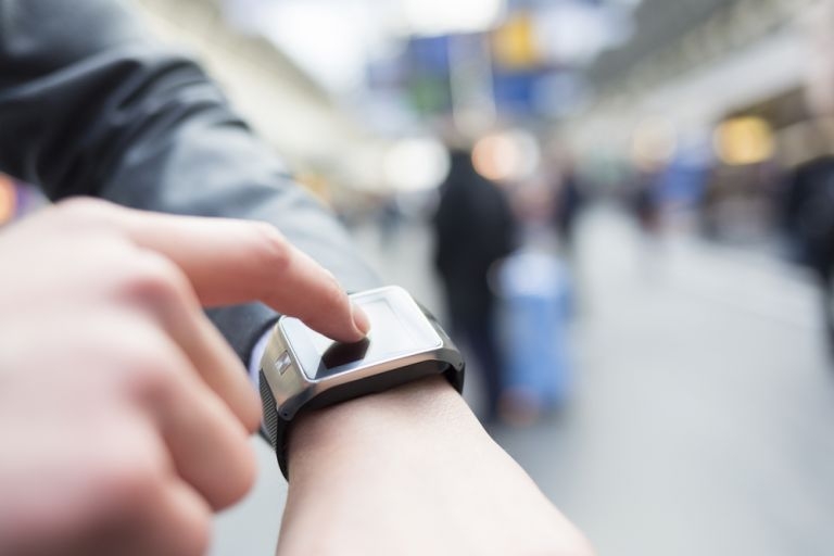 Smartwatches could pose special risks because they may store sensitive information such as health data, and could connect to cars and homes to unlock them, a report from HP outlined. ©LDprod/Shutterstock