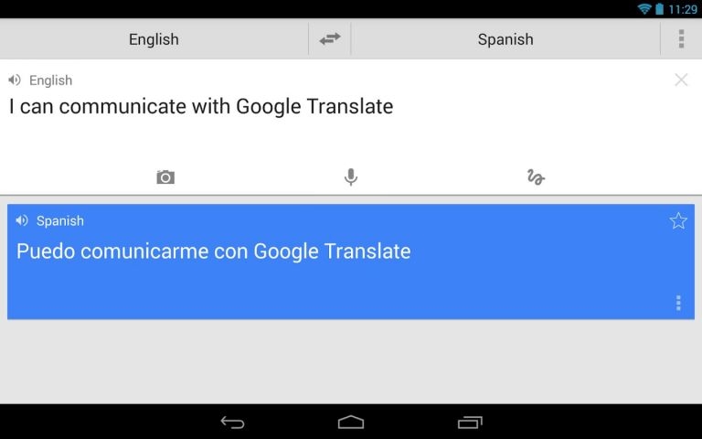  "Google Translate" App. ©Google 