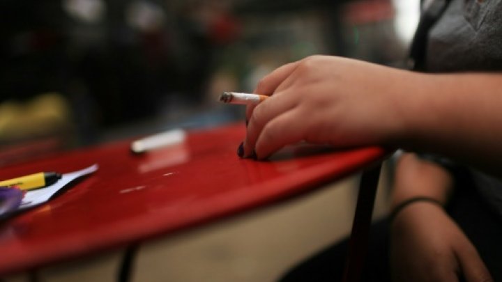 © Getty/AFP/File | A study of some 5,200 French primary school children linked exposure to smoking with a range of troubling behaviour such as aggression, disobedience, lying and cheating 