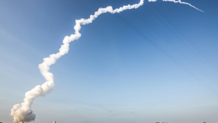 © AFP | The Ariane 5 rocket is launched from the Ariane Launch Area 3 at the European spaceport in Kourou, in French Guiana on September 30, 2015