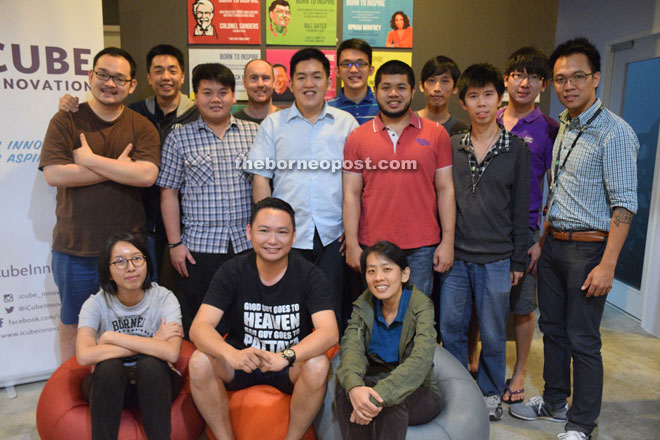 Participants of the Pre Hackathon Bootcamp at ICOM Square. 