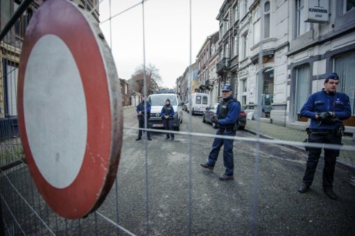 © BELGA/AFP | The list was first drafted after a raid on an Islamist hideout in Verviers in January in which two suspects were killed and a terror plot foiled