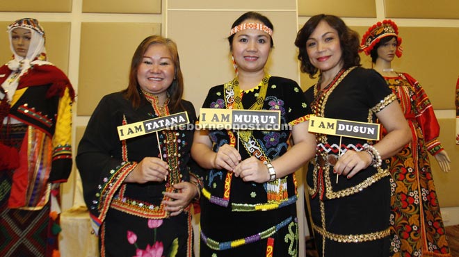 Some of the participants in their traditional costumes.