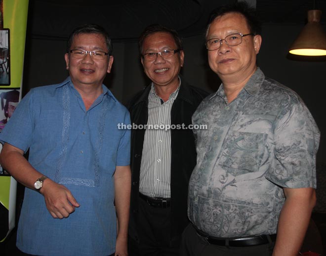 Some of the alumni have gone to become successful medical practitioners in their own right. From left are Dr Francis Ha, Dr Asa’at Ghani and Dr Joachim Lam Chin Chyou.