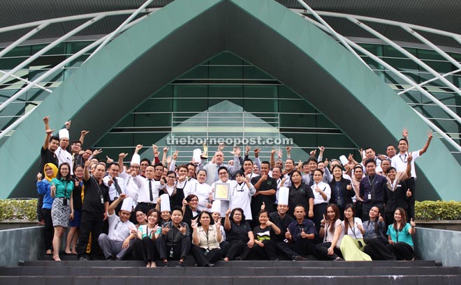 BCCK management and staff pose with the rAWr Award Malaysia Business Events Awards of Excellence 2015.