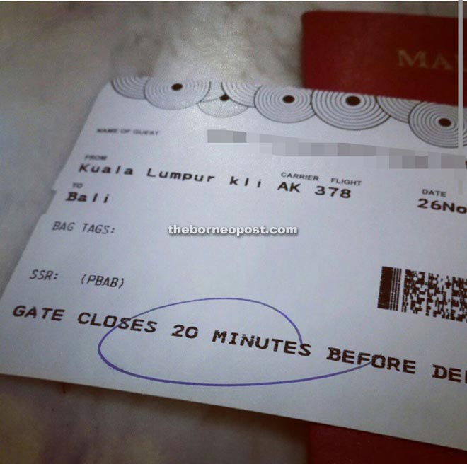 You better think twice about posting image of your boarding pass online.