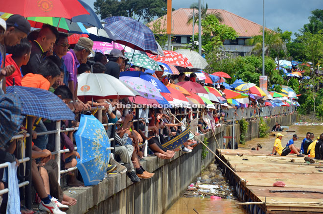 Colourful view at the river front.