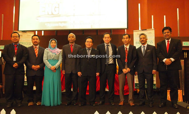 Joisin with other invited guest at the international seminar on bio-process engineering, yesterday.