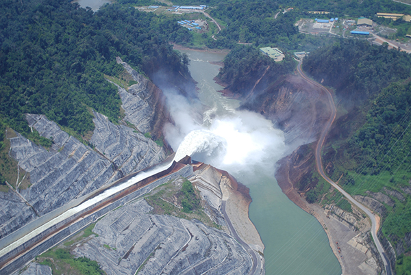 Hydroelectric power is one of the sources of green renewable energy.