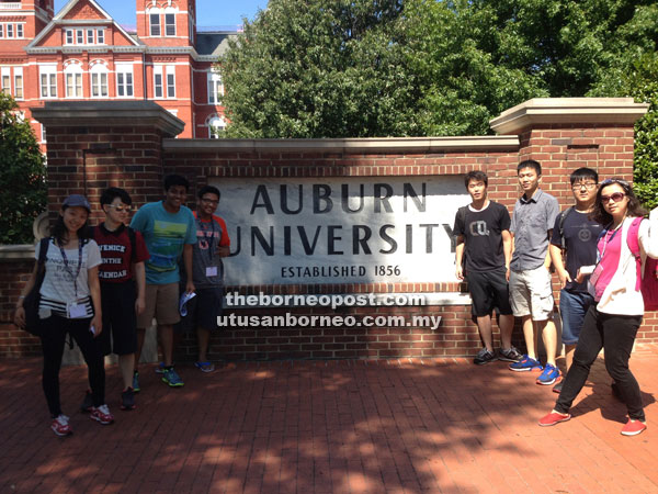 Auburn University is located at Auburn, Alabama in the South Eastern United States.