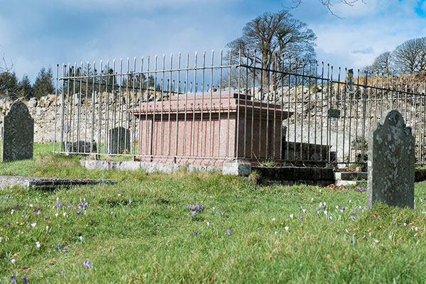 The tombs of the Brooke Rajahs are seen in the St Leonard’s Church back churchyard. — Photos by Revd Prebendary Nick Shutt