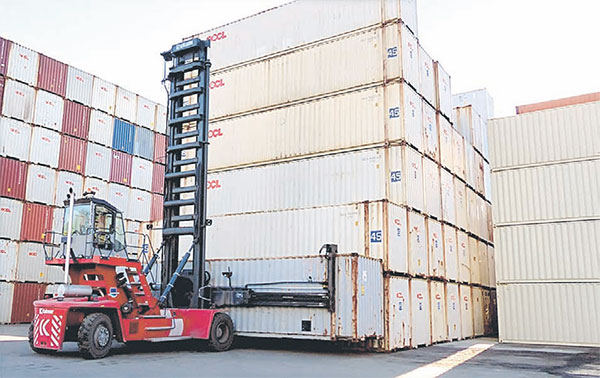 Harbour Link’s logistics’ pretax profit was weaker owing to a lower volume of cargo freighting across Sarawak.