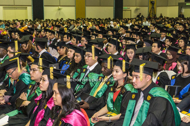 Faculty of Business and Humanities graduates. 