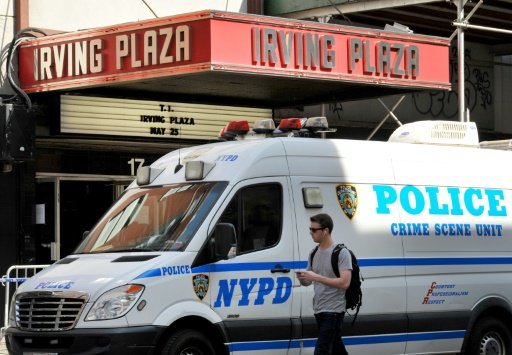 Brooklyn rapper Troy Ave, real name Roland Collins, was charged by New York police with attempted murder and criminal possession of a weapon after a shooting at Irving Plaza killed one person and injured three -AFP photo