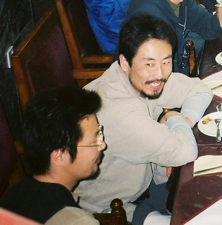 This undated file photo shows Japanese freelance journalist Jumpei Yasuda (R), who went missing in Syria last year. File Photo