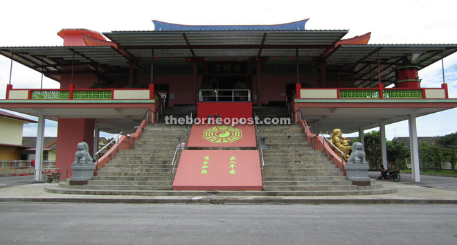 The Zhu Sze Kung temple at Tabuan Laru.