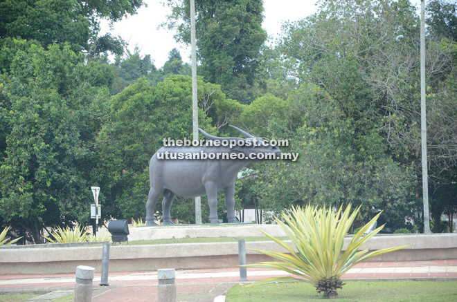 Limbang’s icon is the water buffalo.