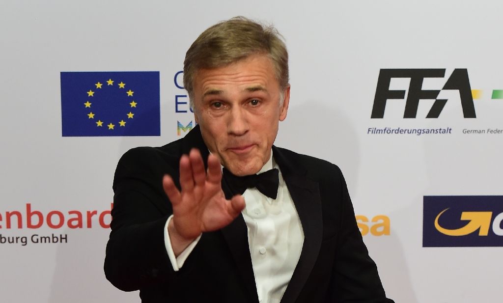 It's preposterous what's happening. That exit from the EU is not only counterproductive, it's really stupid," Christoph Waltz said. Photo by AFP