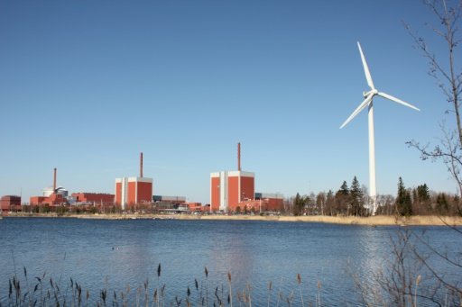 Olkiluoto nuclear power plant on the island of Eurajoki, western Finland. Photo by AFP