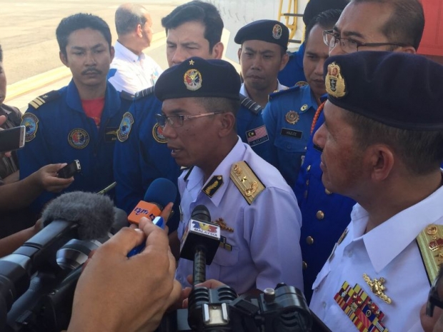 MMEA Sabah and Labuan regional director First Admiral Mohd Zubil Mat Som confirmed today the passengers of the 39-foot catamaran were picked up at 8.30am. ― Picture by Malay Mail Online/Julia Chan