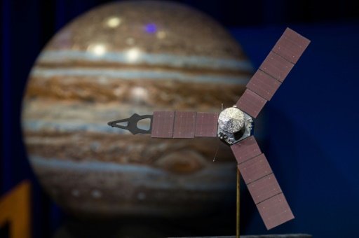  (NASA/Aubrey Gemignani)/AFP | NASA's Juno spacecraft has successfully entered orbit around Jupiter, where it will stay for 20 months to collect data on the planet -AFP photo