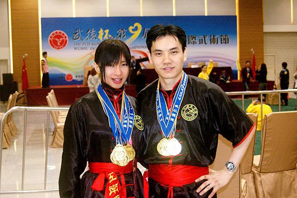 Both Chung and Beh have won numerous wushu awards. 