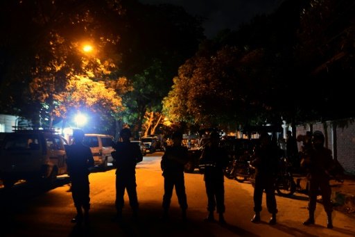 Thirteen hostages have been rescued after security forces ended a siege at a cafe in Dhaka. Photo by AFP