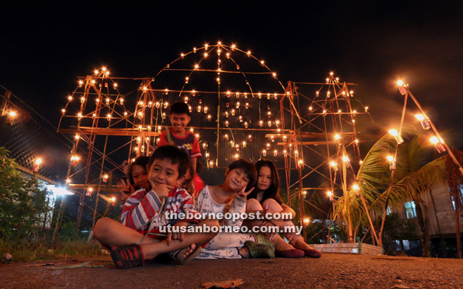 Children having fun during the festive season. – Photo by See Hua