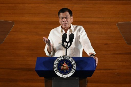 Philippine President Rodrigo Duterte has listed seven judges and over 25 current or former congressmen, mayors and other local officials whom he alleges are involved in illegal drugs. Photo by AFP