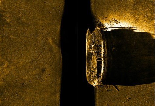 The HMS Erebus ship found by Parks Canada in 2014 -AFP photo