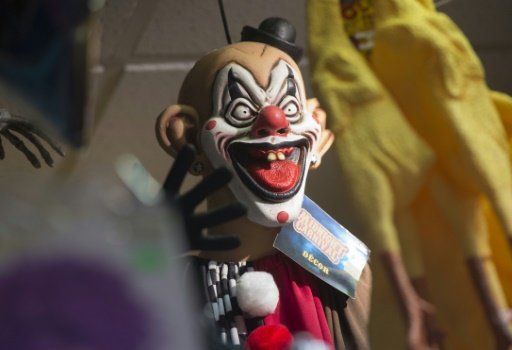 Police forces in Britain have been called to several incidents around the country involving pranksters dressing as scary clowns jumping out and frightening people by Fiachra Gibbons | AFP photo