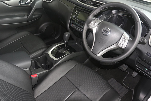 Interior of the All-New  X-Trail.