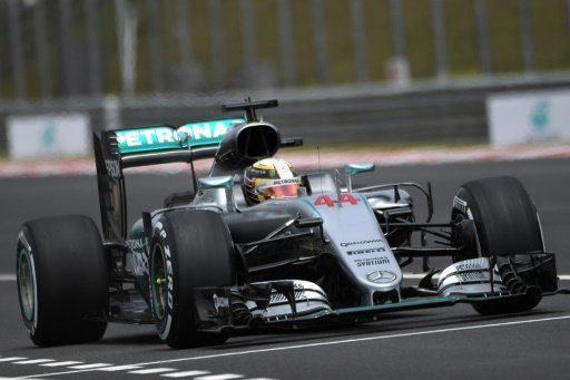 Mercedes driver Lewis Hamilton in action during the third practice session for the Malaysian Grand Prix in Sepang, on Oct 1, 2016. AFP Photo