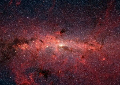 The centre of our Milky Way Galaxy seen through Spitzer Space Telescope. - NASA/AFP/File