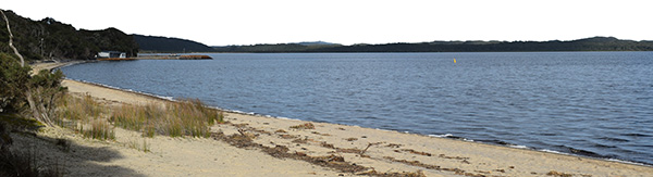 The Indian Ocean seen from Western Australia near Donnybrook.