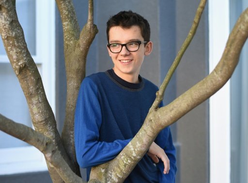 Actor Asa Butterfield has already worked with Martin Scorsese and Tim Burton. - AFP/Getty/Frankie Taggart