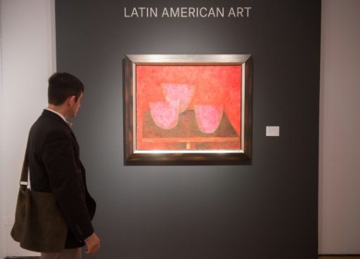  "Sandias" by Mexican artist Rufino Tamayo drew the highest sale price, $2.16 million, at Christie's Latin American art auction in New York. - AFP Photo