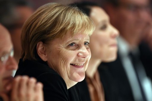 Chancellor Angela Merkel is a key target of the German launch issue of French satirical magazine Charlie Hebdo. - AFP File Photo