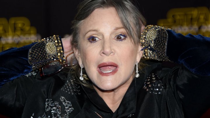 US actress Carrie Fisher attends the premiere of Walt Disney Pictures and Lucasfilm's "Star Wars: The Force Awakens" at the Dolby Theatre in Hollywood on December 14, 2015. - AFP/Getty Images North America/Ethan Miller