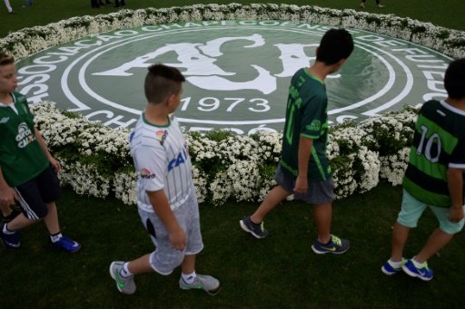 Brazilian city of Chapeco expects some 100,000 people, half its population, to descend on Conda Arena, to honor its football team wiped out in a plane crash. AFP Photo