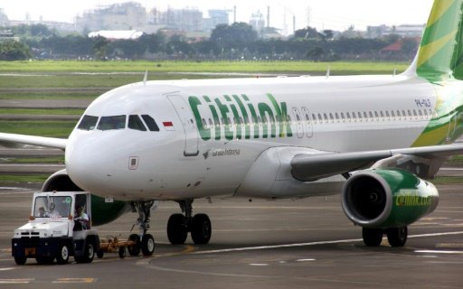 Budget airline Citilink is a subsidiary of national flag carrier Garuda Indonesia. AFP File Photo