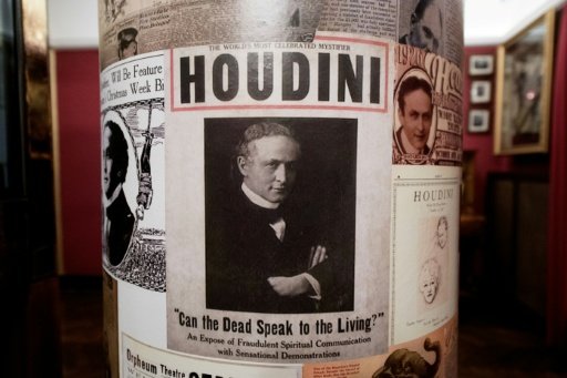 The "House of Houdini" museum in Budapest lifts the veil on the box of tricks used by the famous magician, who lived most of his life in the United States. AFP Photo