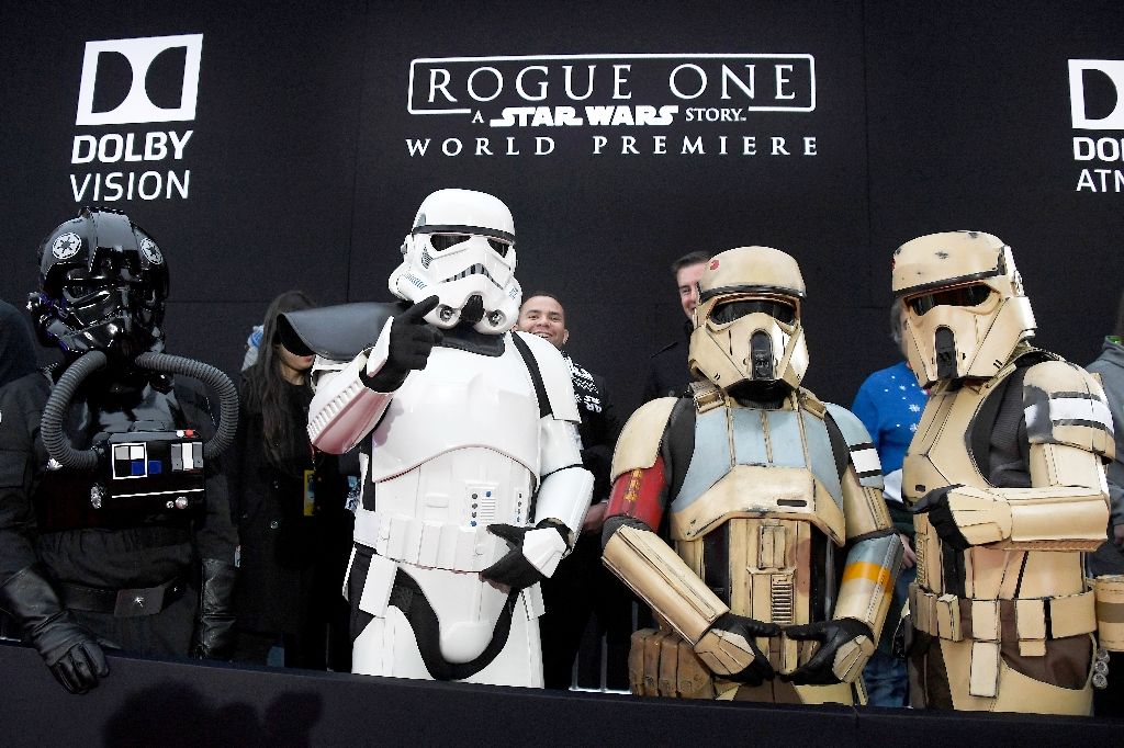 "Rogue One: A Star Wars Story" has already notched up the highest first day pre-sales ever in the United States following last year's record-breaking "The Force Awakens". AFP Photo