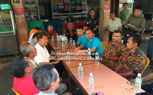 The meeting which was attended by Ting and representatives of all authorities was to brief the shop owners on follow-up procedures.